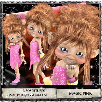 Magic Pink elf