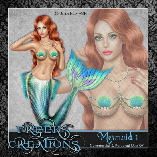 Mermaid 1 - CU - Click Image to Close