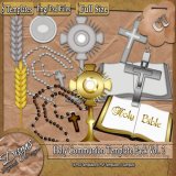 HOLY COMMUNION TEMPLATE PACK + SAMPLES VOL 2 - CU