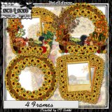 Autumn Bouquet Frames -TS