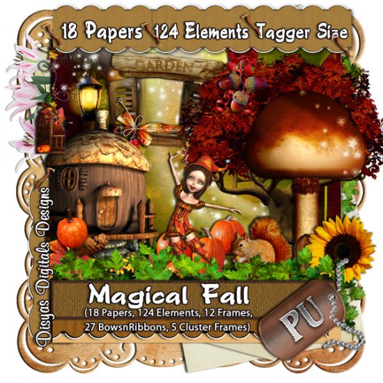 MAGICAL FALL KIT - TAGGER SIZE - Click Image to Close
