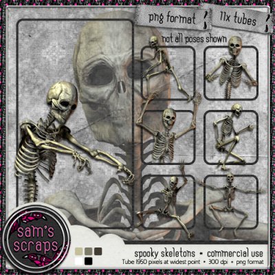 CU - Spooky Skeletons