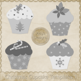 JC Christmas Cupcake Templates 1