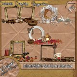 AUTUMN NIGHT TO READ CLUSTER FRAME PACK - TAGGER SIZE