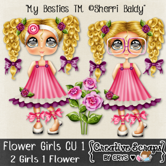 Flower Girls CU1 - Click Image to Close