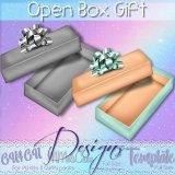 Open Box Gift Template/ CU