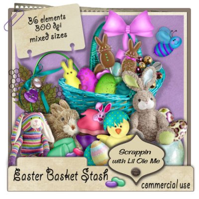 Easter Basket Stash ( mixed sizes )