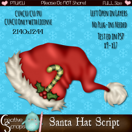 Santa Hat Script - Click Image to Close