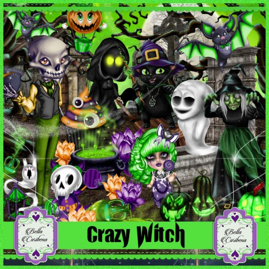 Crazy Witch kit - Click Image to Close