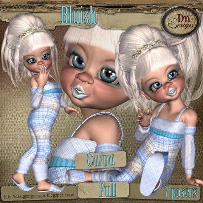 Bluish (Little girl)