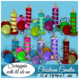 Christmas Candles Elements