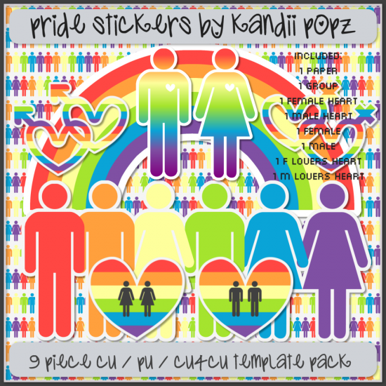 CU4CU Pride Sticker Template Pack - Click Image to Close