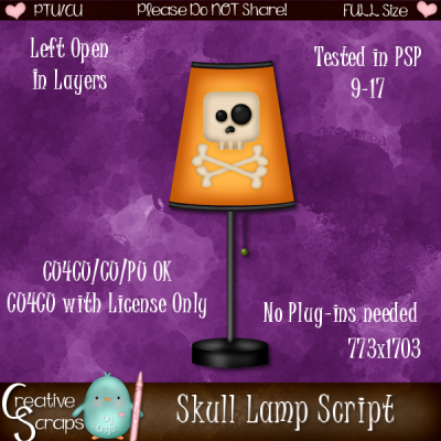 Skull Lamp Script