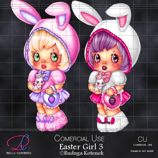 Easter Girl 3 - Click Image to Close