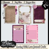 SEWING WITH LOVE JOURNAL CARD PACK - TAGGER SIZE