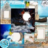 PIRATE TREASURE QUICK PAGES - TAGGER SIZE