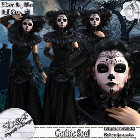 GOTHIC SOUL TUBE PACK CU - Click Image to Close