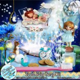 TOOTH FAIRY SCRAP KIT - TAGGER SIZE by Disyas Designs