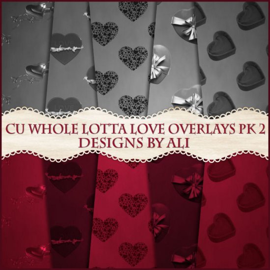 CU Whole Lotta Love Overlays Pk 2 TS - Click Image to Close
