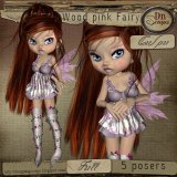 Wood Pink Fairy