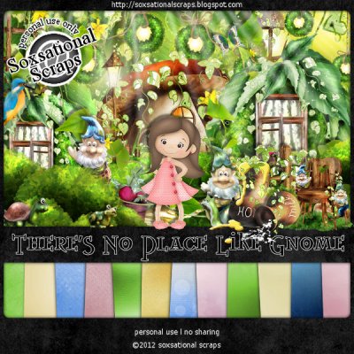 There's No Place Like Gnome Page Kit