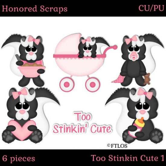 Too Stinkin Cute 1 (CU/PU) - Click Image to Close