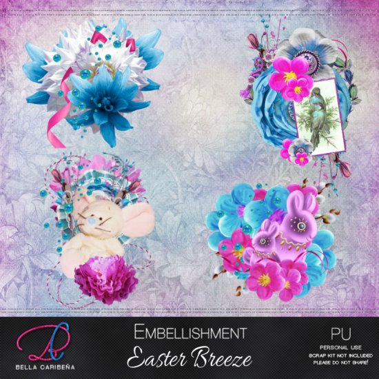 Easter Breeze Embellishments - Click Image to Close