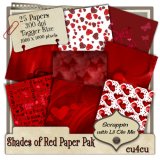 Shades of Red Paper Pak