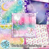 OVER THE RAINBOW STACKED PAPERS - TAGGER SIZE