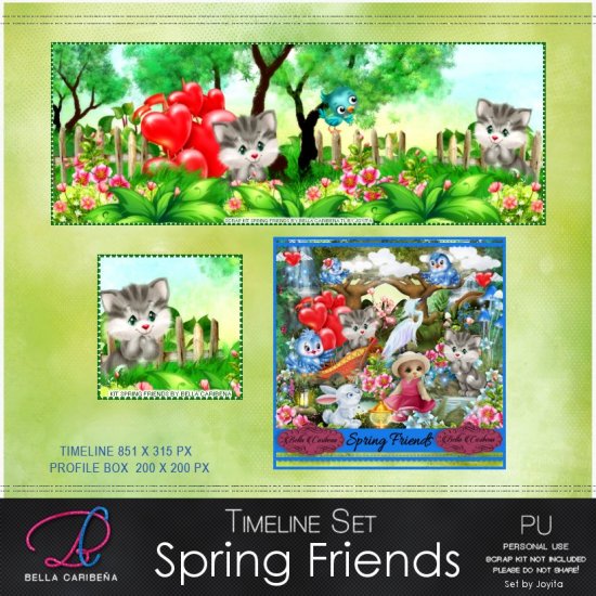 SPRING FRIENDS TL 9a - Click Image to Close