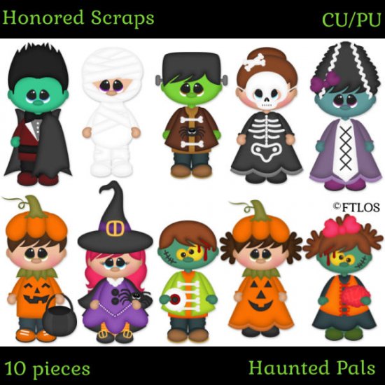 Haunted Pals (CU/PU) - Click Image to Close