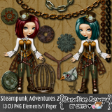 Steampunk Adventures CU Pack 2