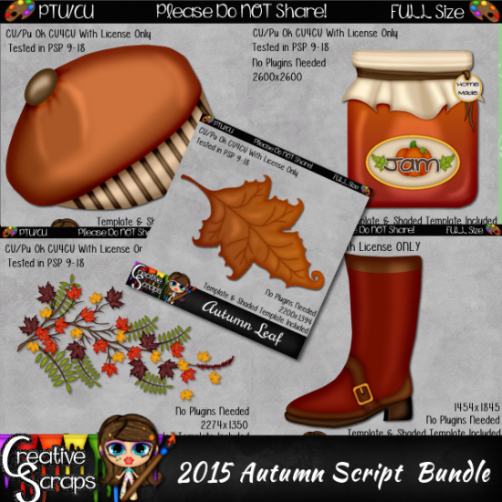 2015 Autumn Script Bundle - Click Image to Close