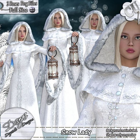 SNOW LADY TUBE PACK CU - Click Image to Close