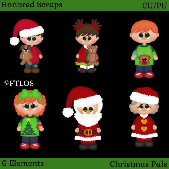 Christmas Pals (CU/PU) - Click Image to Close