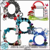 ALICE IN DARKLAND CLUSTER FRAMES - TS by Disyas