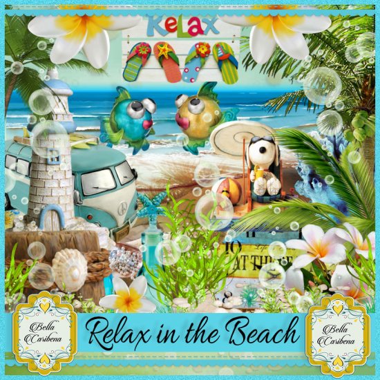 Relax in the Beach - Click Image to Close