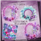 Pretty Garden Cluster Frames PK