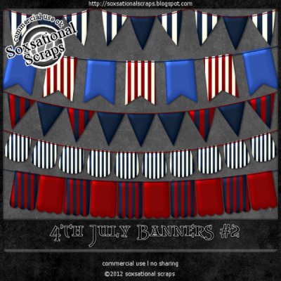 4th July Banners 2 CU