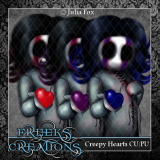 Creepy Hearts - CU/PU