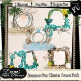 SUMMER FUN CLUSTER FRAME PACK TAGGER SIZE