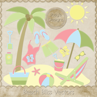 JC Beach Bliss Vectors 1