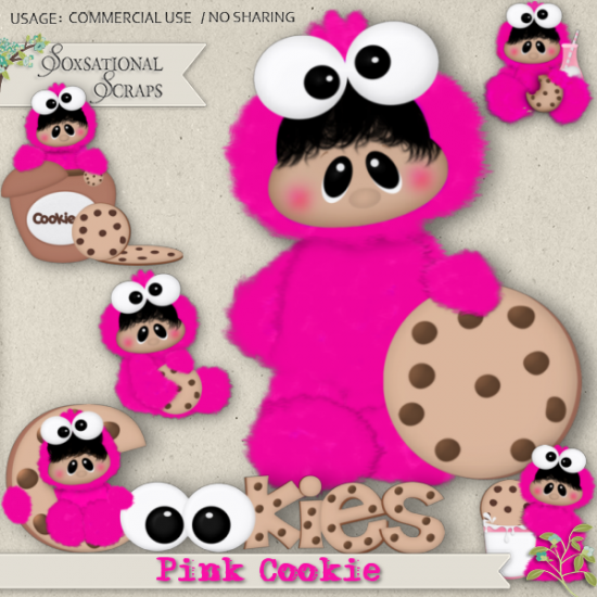 Pink Cookie CU - Click Image to Close