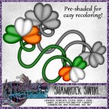 Shamrock Swirl - Template
