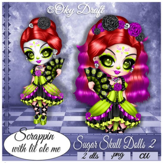 Sugar Skull Dolls 2 - Click Image to Close