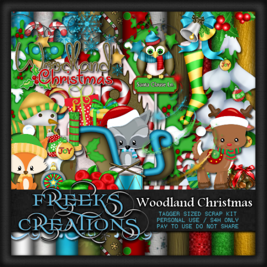Woodland Christmas - Click Image to Close