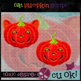CU Cat Pumpkin Script