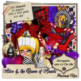 Alice and the Queen of Hearts Taggers Kit