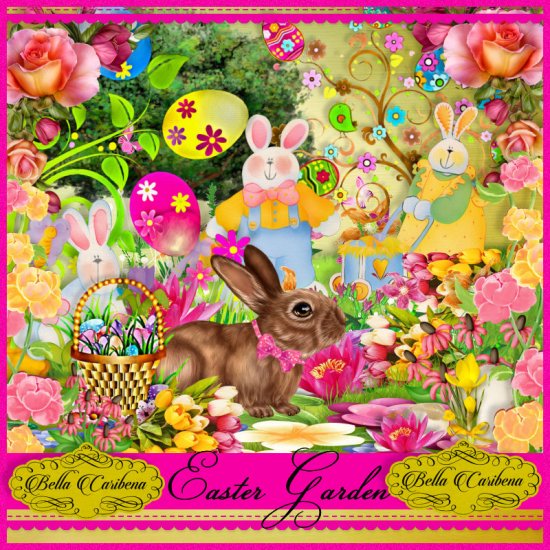 Easter Garden - Click Image to Close