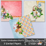 Easter Celebration Stacked Papers